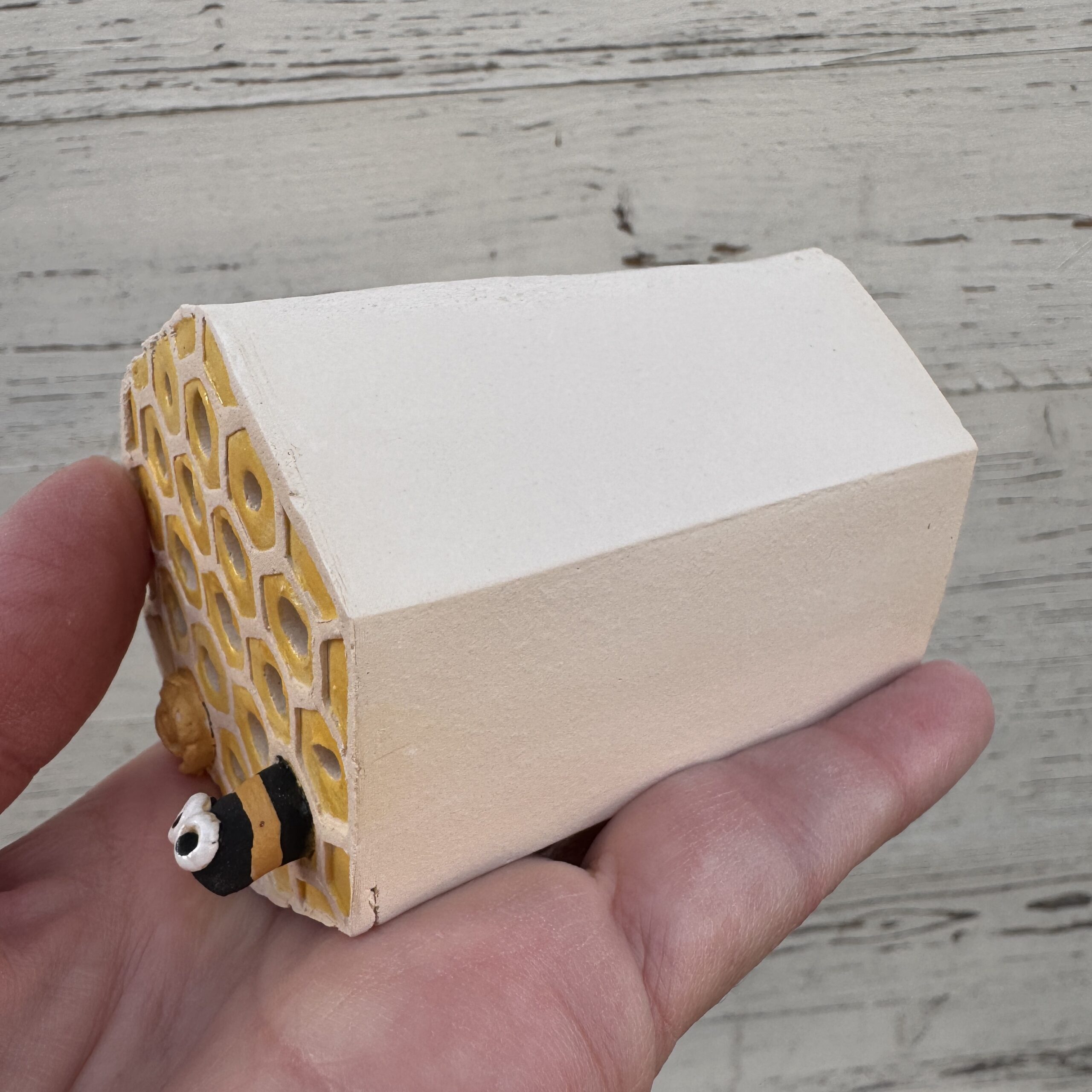 Bienenstein Nisthilfe für Wildbienen aus Keramik